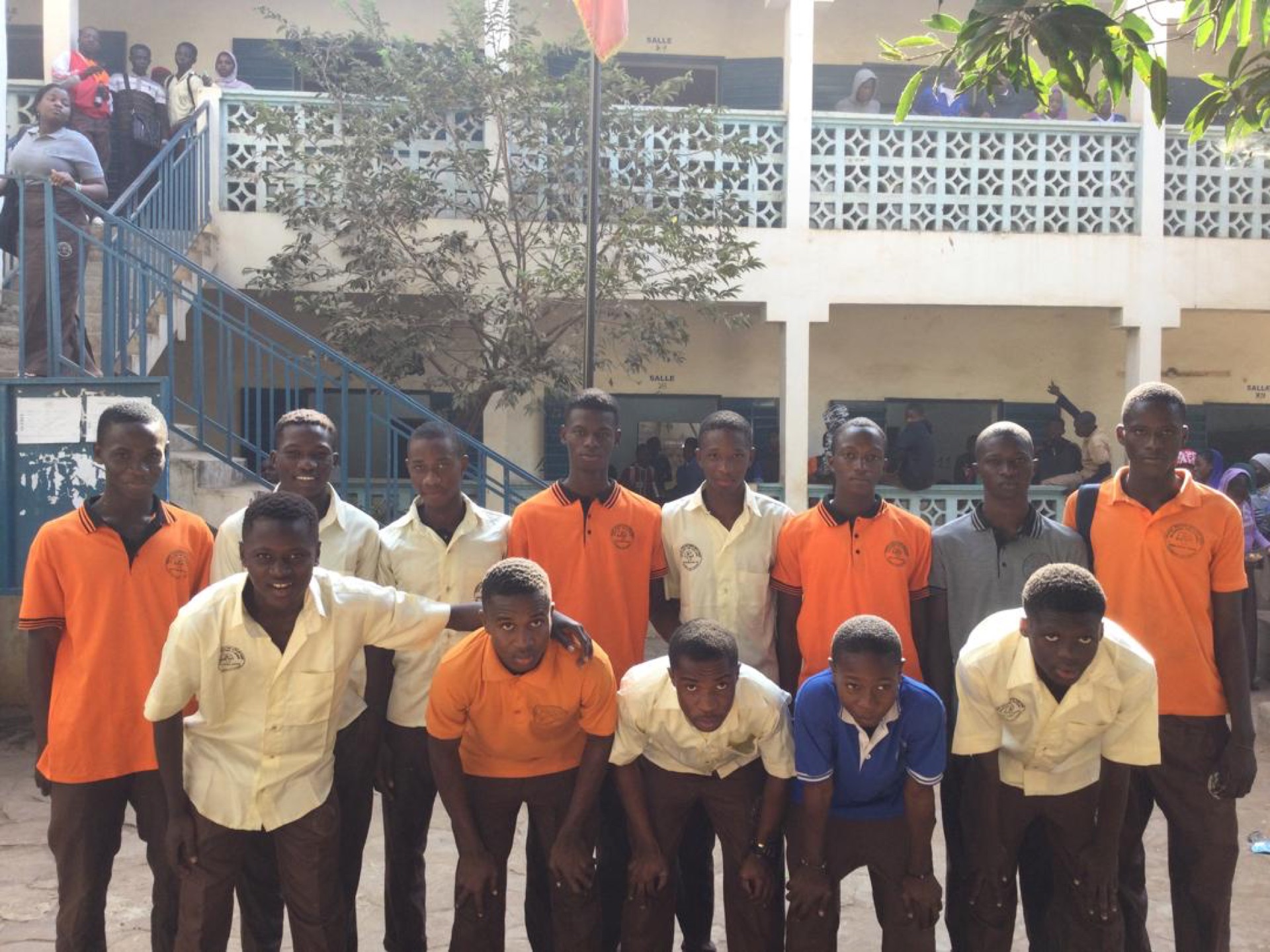 Photo de groupe du parcours scolaire